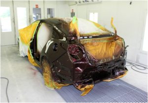 Auto Refinish spray booth