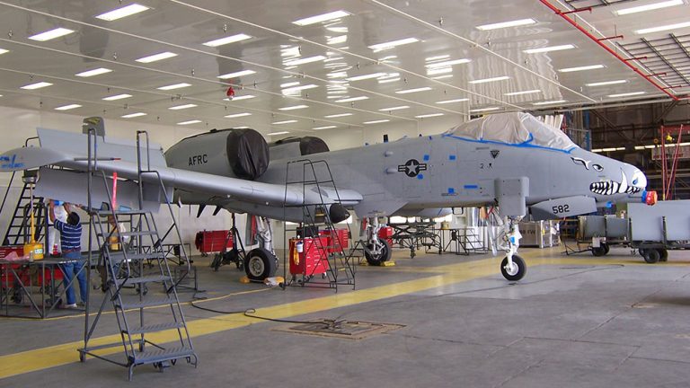 GFS aircraft prep booth