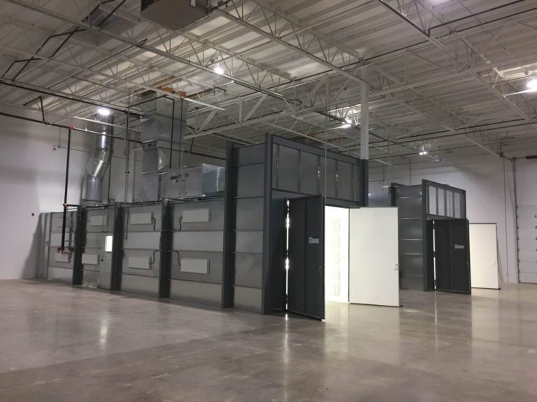 industrial paint spray booths