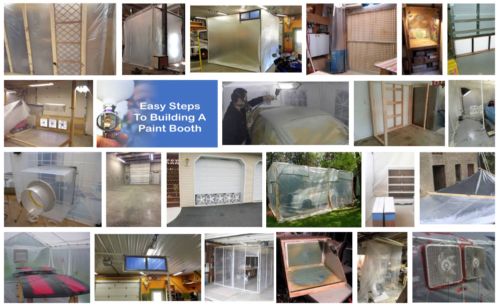 how to build your own paint booth