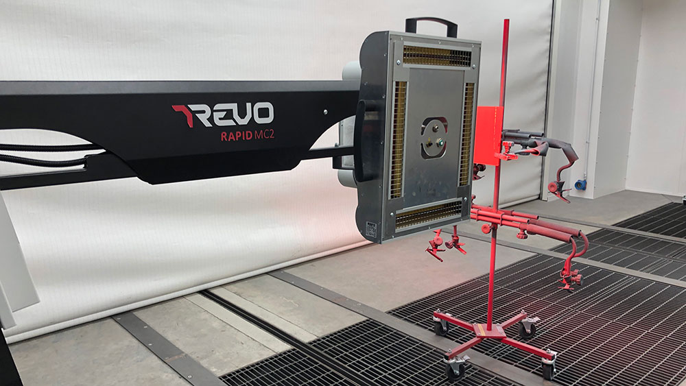 REVO Rapid MC2 tested with Sherwin Williams paints