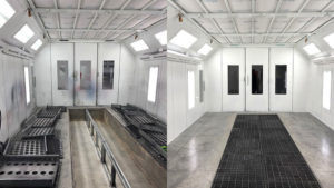 Paint Booth Cleaning