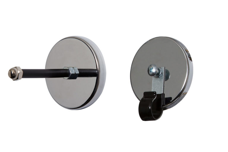 GFS MagaHooks stays on paint booth walls with heavy duty magnets