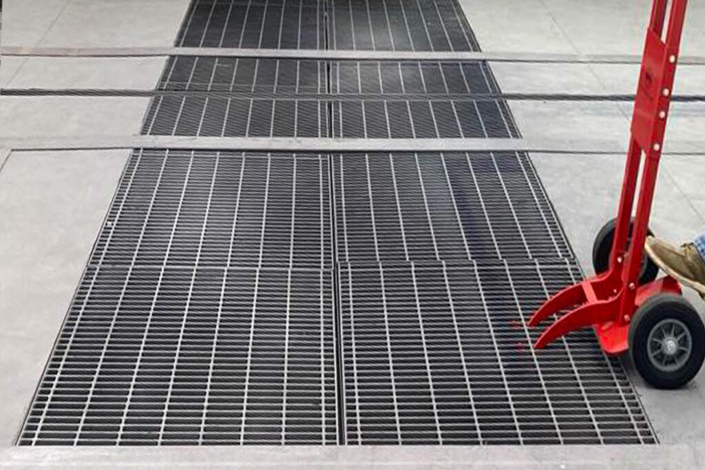 Paint Booth Grating from GFS