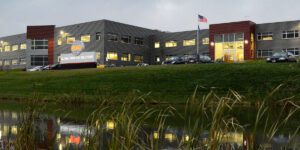 Front of Global finishing Solutions headquarters in Osseo Wisconsin