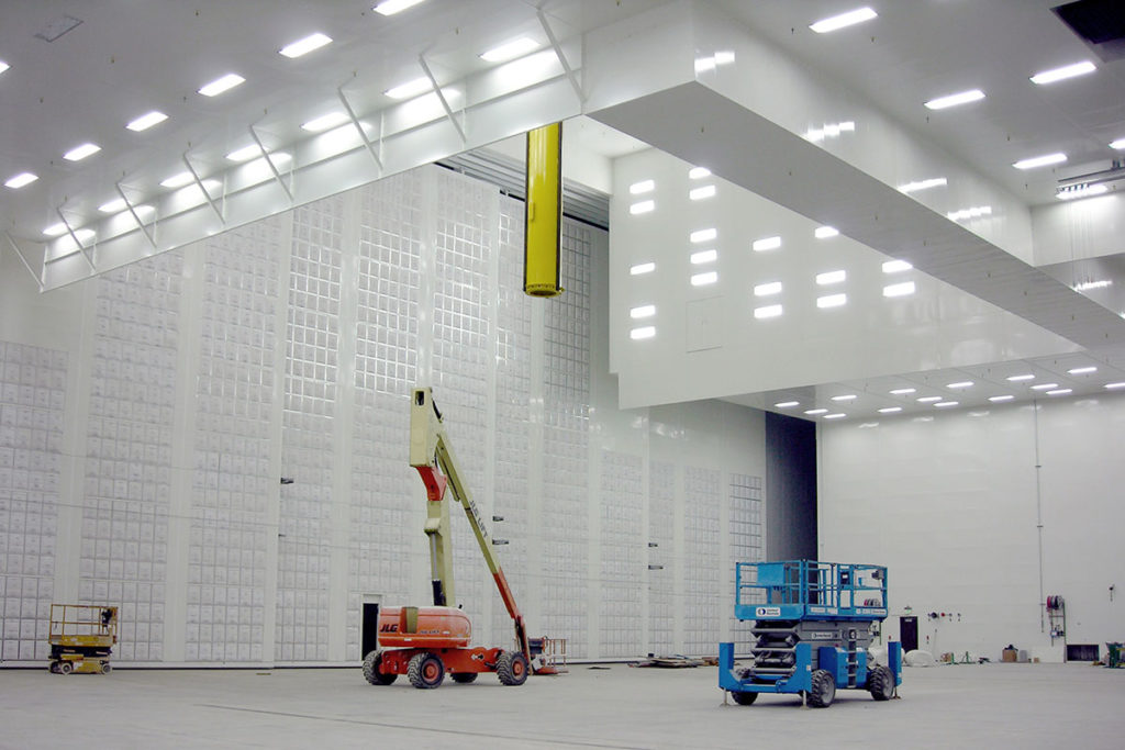 GFS Engineering - installation C17 paint booth