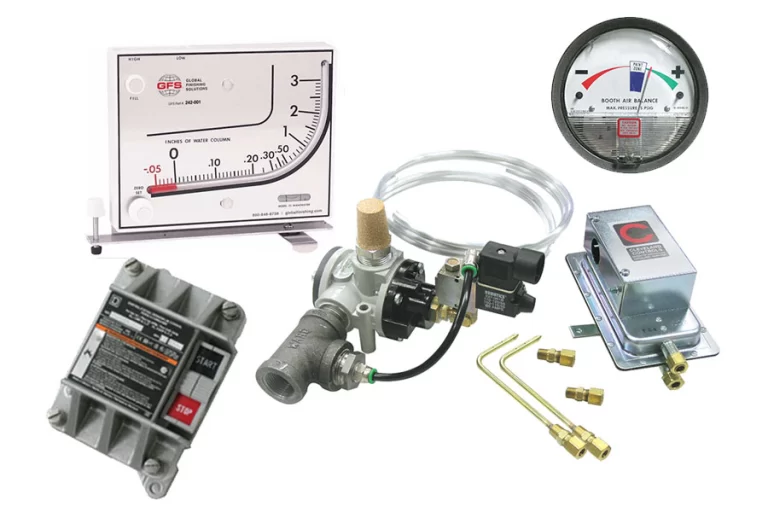 Various electrical components and upgrades displayed together