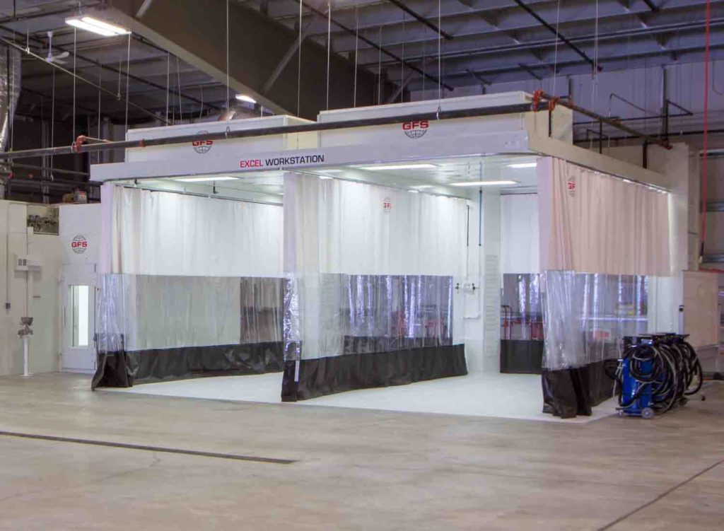 Excel® Closed Top Open Face Workstation by GFS