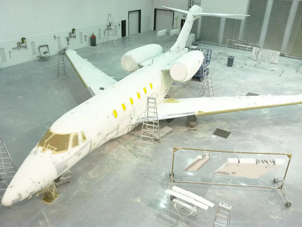 GFS Aircraft Prep Booth